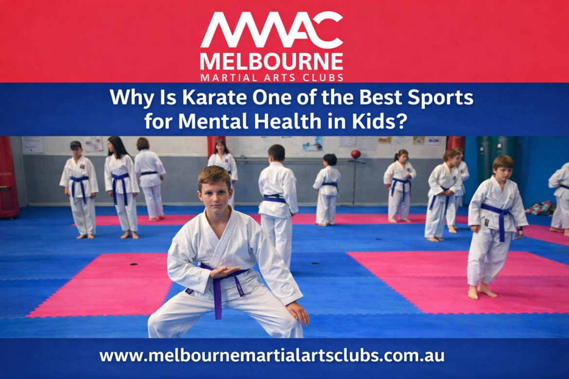Why Is Karate One of the Best Sports for Mental Health in Kids?